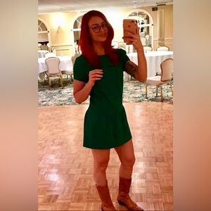 Green Dress with pockets